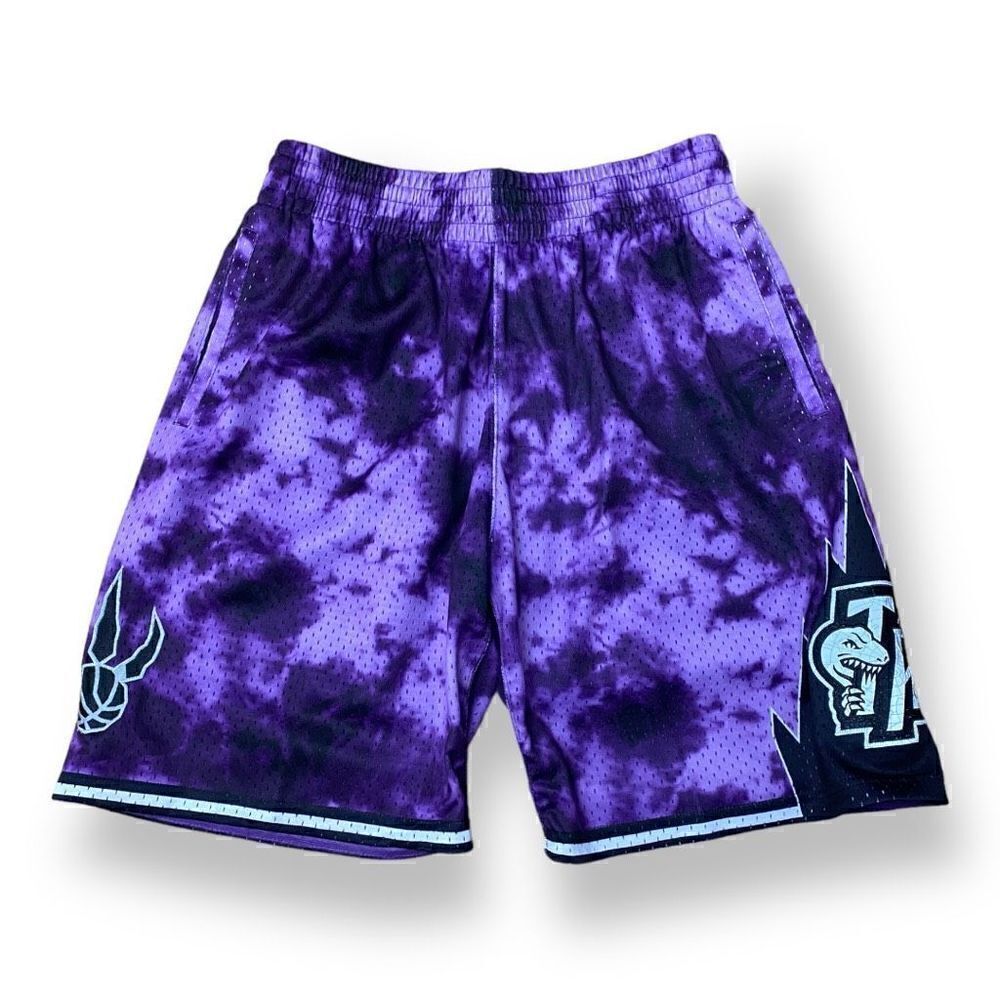 Toronto Raptors ‘98-‘99 Mens Mitchell & Ness Galaxy Swingman Shorts size Medium